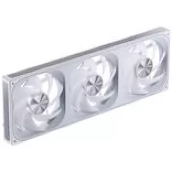 Korpusa ventilatoru komplekts Jonsbo ZA-420W — 3×140 mm PWM ARGB, balts