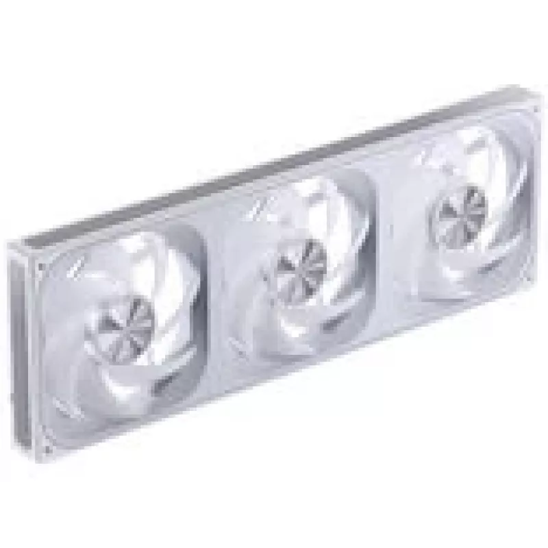 Korpusa ventilatoru komplekts Jonsbo ZA-420W — 3×140 mm PWM ARGB, balts