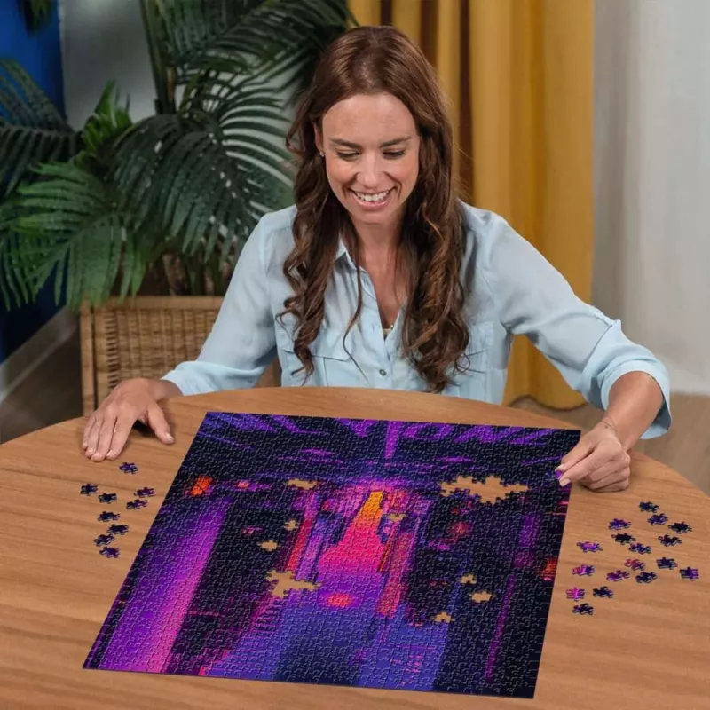 Puzle Ravensburger New York in Neon, 1000 gab., pieaugušo puzle