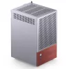 Datora korpuss Jonsbo T6, mini tornis, Mini-ITX, sudraba krāsā