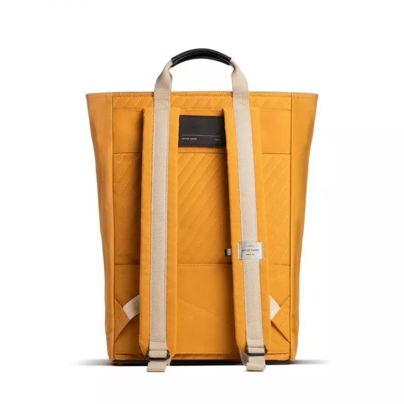 Vieglā mugursoma Native Union W.F.A Backpack dzeltena 100% pārstrādāts PET