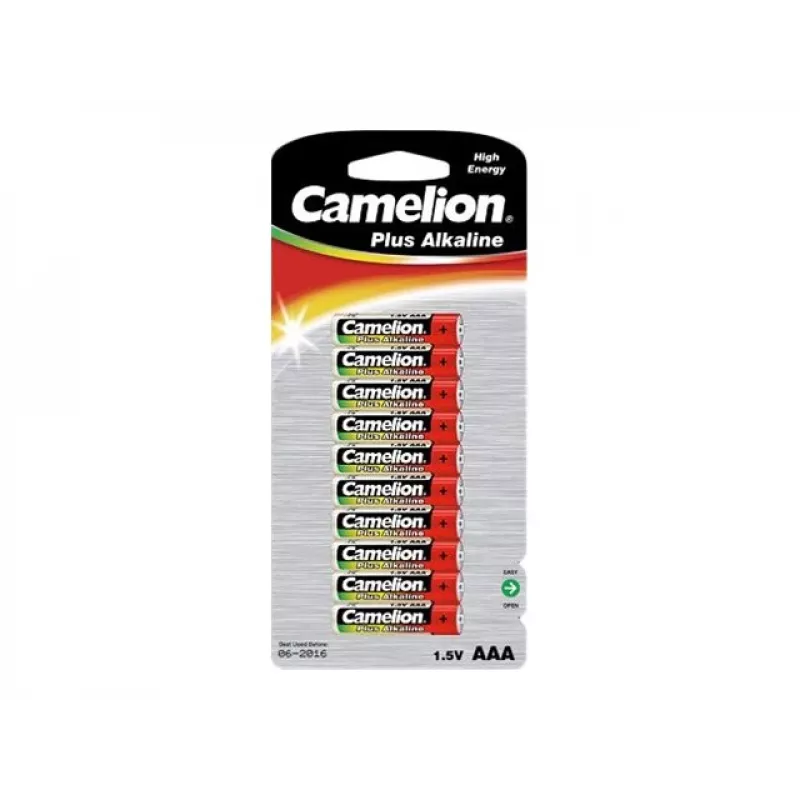 Vienreizējās lietošanas baterija Camelion LR03-BP10 AAA sārmaina