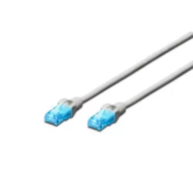 Savienojuma vads U/UTP Cat.5e PVC 0,5m zils