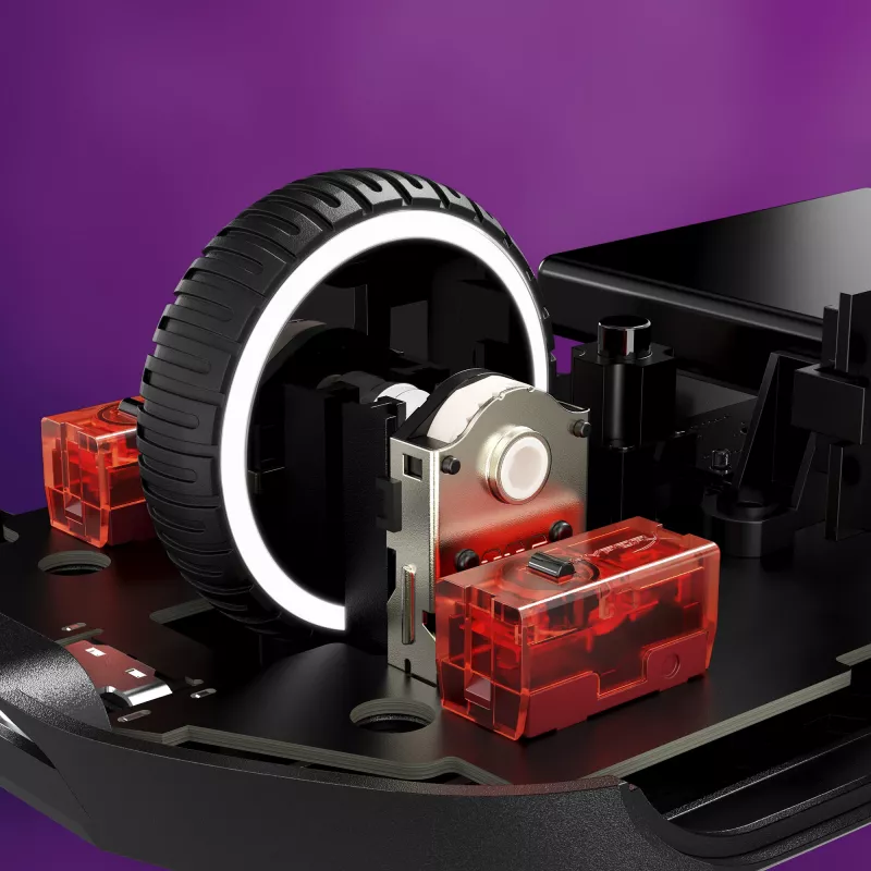 HyperX Pulsefire Haste 2 - bezvadu spēļu pele (melna)