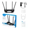 Cudy LT400 bezvadu maršrutētājs Fast Ethernet vienas joslas (2,4 GHz) 4G melns