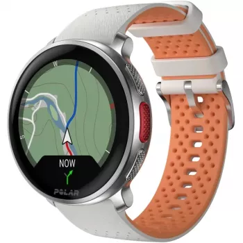 Polar Vantage V3 - Alumīnijs - Sporta pulkstenis ar siksnu - Silikons - Displejs 3,5 cm (1,39) - 32GB - Bluetooth - 57 g - Sunrise Apricot (900108893)