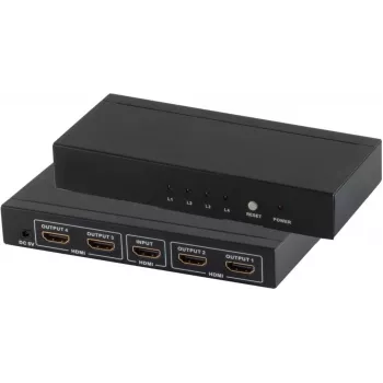 HDMI sadalītājs ShiverPeaks 05-03004 1xIN 4xOUT 4K2K