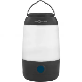 Ar baterijām darbināma kempinga laterna Ansmann Mini 230 lm LED Melns