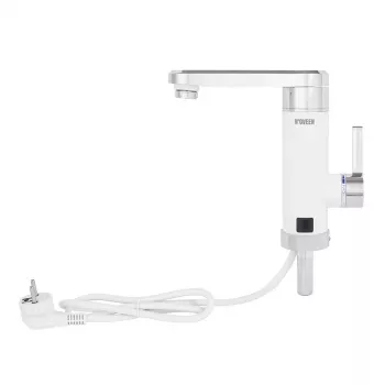 Caurplūdes ūdens sildītājs NOVEEN IWH460 4600W 220–240V, bez tvertnes, uzstādāms pie izmantošanas vietas, 2,5 l/min, IPX4, LED displejs