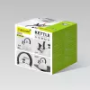Elektriskā tējkanna Maestro MR-1302-WG 2,5 L, nerūsējošā tērauda korpuss, balta, ar nolokāmu svilpi