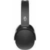 Austiņas Skullcandy Hesh Evo — vadu un Bluetooth 5.0, 36 h akumulators, USB-C, 3,5 mm, salokāmas, trokšņu slāpēšana, melnas