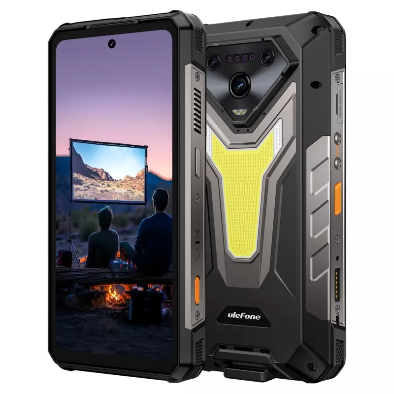 Viedtālrunis UleFone Armor 34 Pro (Plus) 16/512GB 5G, izturīga Android ierīce, 16 GB RAM, 512 GB krātuve, 5G savienojamība