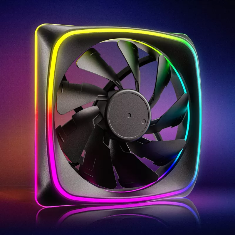SHARKOON SHARK Lights ARGB PWM 120mm korpusa ventilators - melns