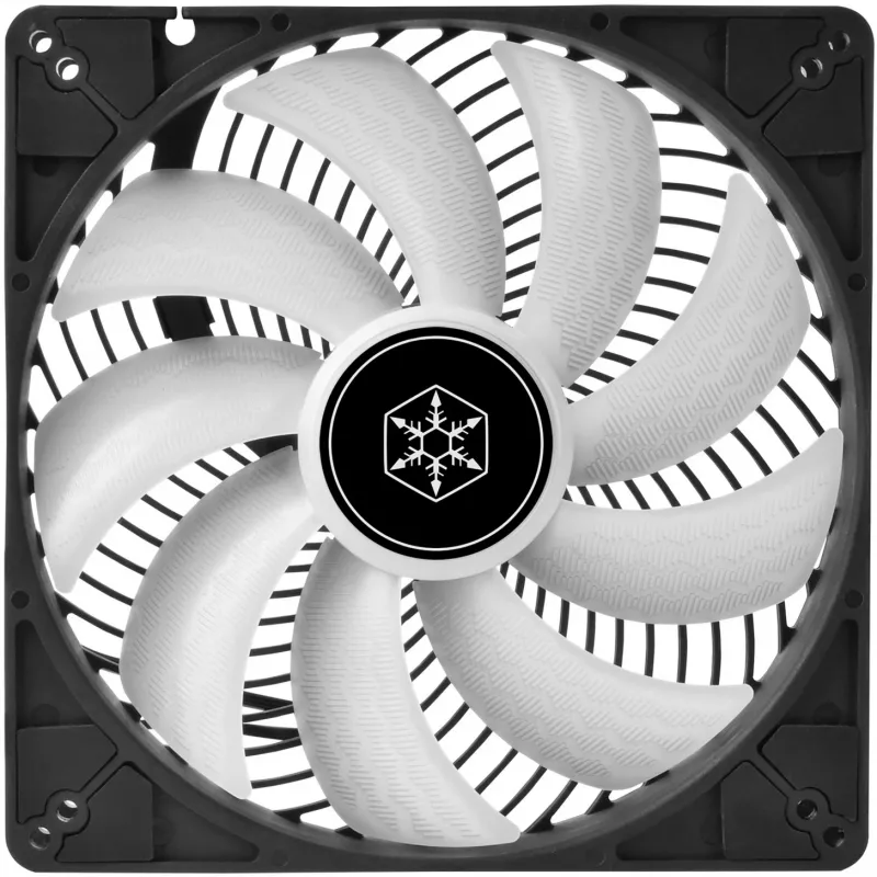 SilverStone Air Penetrator 184i ARGB 180mm korpusa ventilators - melns