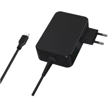 Iekštelpu lādētājs LC-Power LC-NB-GAN-90-C klēpjdatoriem Melns Maiņstrāva 220-240V