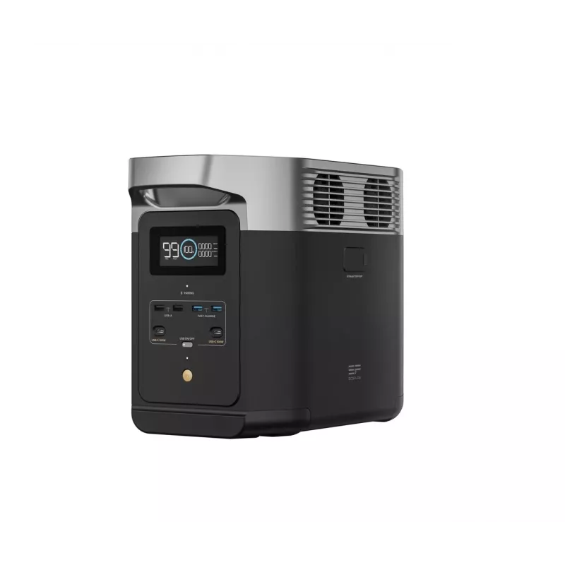 EcoFlow Delta 2 pārnēsājama elektrostacija Litija dzelzs fosfāts (LiFePO4) 2200 W 12 kg