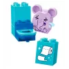 LEGO DUPLO Vannas laika komplekts 10413 — peldēšanās tematikas rotaļu komplekts mazuļiem, 15 gab., ieteicamais vecums 1,5+