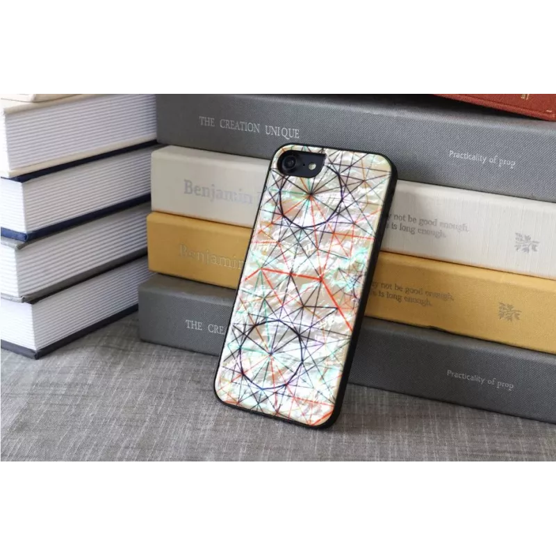 Aizsargājošs tālruņa maciņš iKins Apple iPhone 8 / 7 — mākslinieciski melns