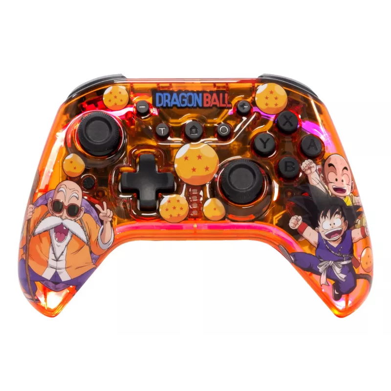 Blade Gaming DB1001, spēļu kontrolieris, Android, Nintendo Switch, Nintendo Switch Lite, Nintendo Switch OLED, PC, iOS, vadu un bezvadu, Bluetooth/USB, USB Type-A, USB Type-C, oranžs