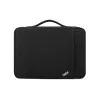 Lenovo 4X40N18007 portatīvā datora soma 30,5 cm (12 collas) uzmavas tipa somiņa melna