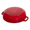 Staub cepešpanna Chistera 28cm apaļa ķiršu sarkana 40511-474-0 405114740 (40511-474-0)