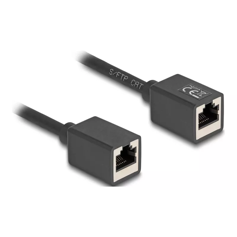Tīkla kabelis DeLOCK 90334 RJ-45 Cat6a 7.5 m melns