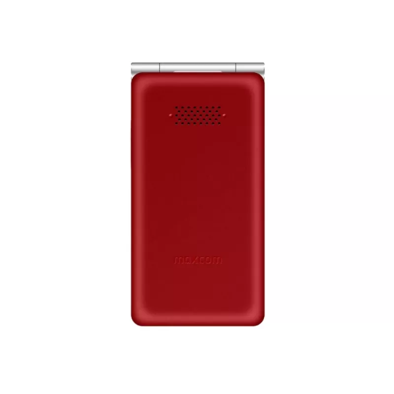 Funkciju tālrunis MAXCOM MaxCom Comfort MM835 atvāžams, Dual SIM, 3,5 collas (8,89 cm) 320x480, 1400 mAh, sarkans