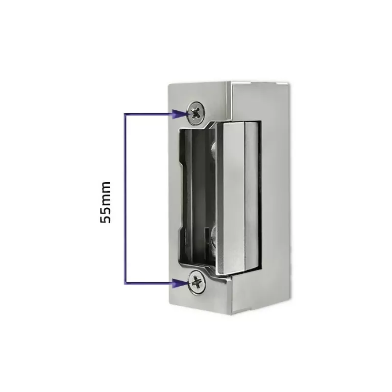 Elektromagnētiskā slēdzene QOLTEC 52459 12V simetriska ar atmiņu un aizvēršanu