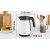 Bosch TWK7L461 elektriskā tējkanna 1,7 L 2400 W balta