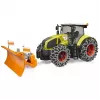 Rotaļu traktors BRUDER Claas Axion 950 ar sniega ķēdēm un sniega asmeni, mēroga modelis