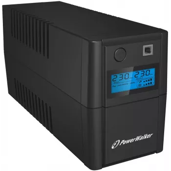PowerWalker VI 650 SHL FR nepārtrauktās barošanas avots (UPS) Line-Interactive 0.65 kVA 360 W 2 AC kontaktligzdas