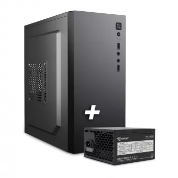 Datora korpuss Sbox PCC-12 MicroATX melns