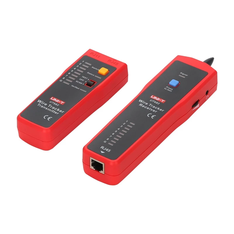 Kabeļu pāru detektors ar RJ-45 testeri UT-682