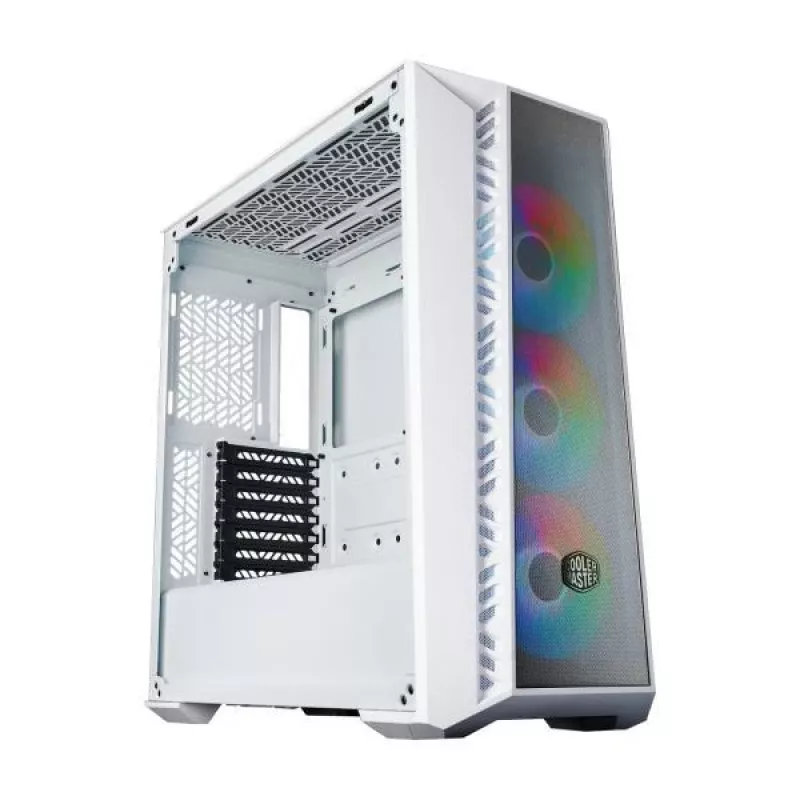 Cooler Master MasterBox 520 - Midi Tower - PC - Balts - ATX - EATX - micro ATX - Mini-ITX - SSI CEB - akrilnitrila butadiēna stirols (ABS) - Tērauds - Rūdīts stikls - Daudz