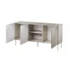 Cama SIENA kumode 150,5x40x75 matēts kašmira