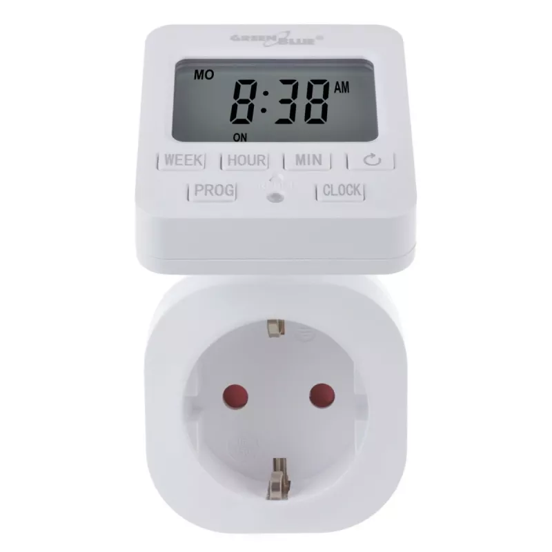 Digitālais taimeris GB605 E GreenBlue 16A IP20