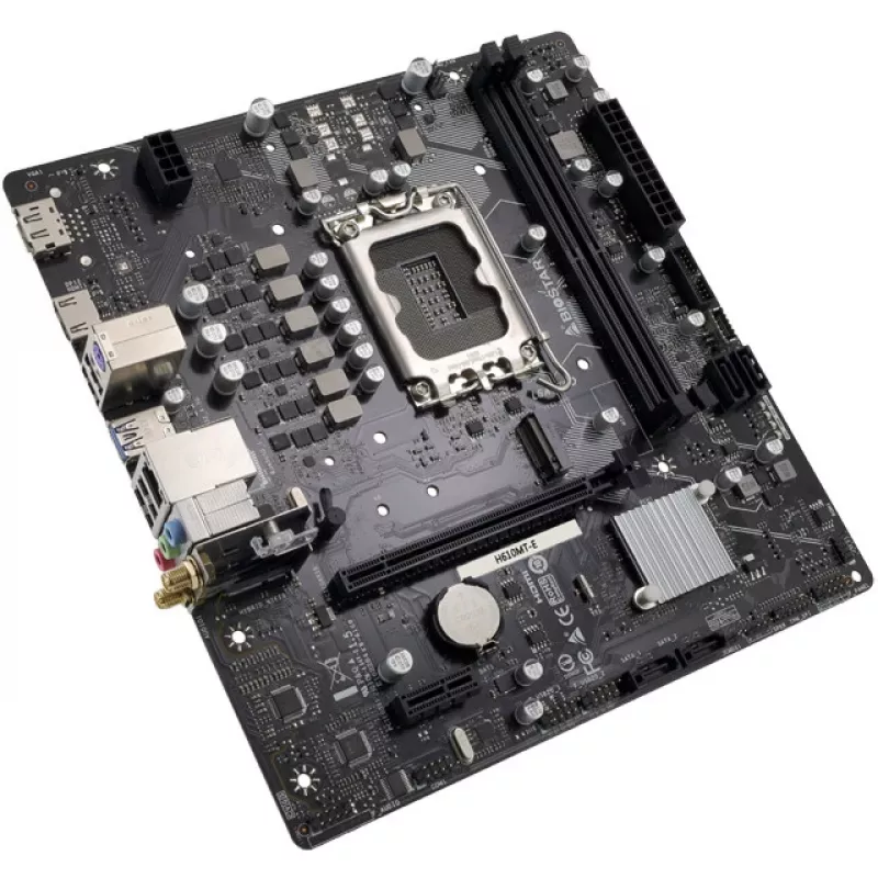 Biostar H610MTE DDR4 LGA1700 Micro-ATX mātesplate