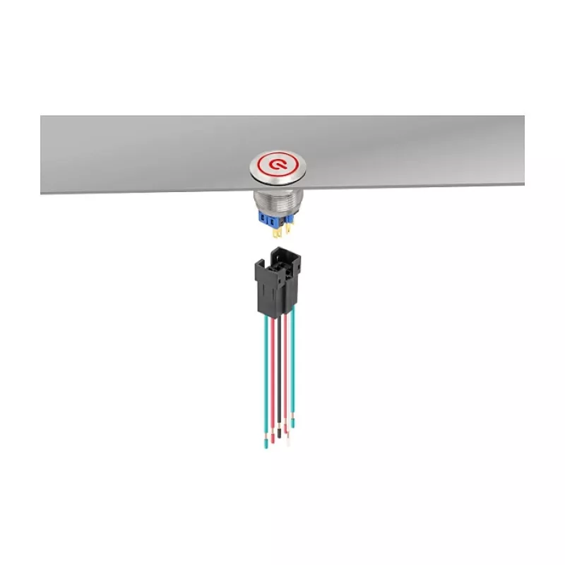 Tapu galvene DeLOCK 90790 230V 24mm taisns savienotājs 1 gab.