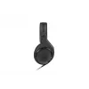 Vadu studijas austiņas Sennheiser HD 200 PRO — slēgtas apļveida, 32 Ω, 20–20000 Hz, 2 m kabelis, 3,5 mm, melnas