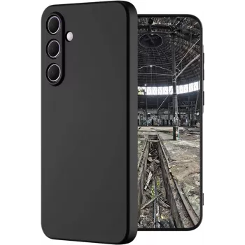 Aizsargājošs aizmugures vāciņš jt berlin Samsung Galaxy A55 5G — Pankow Soft, melns