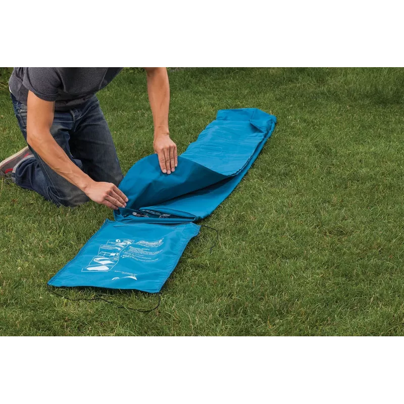 COLEMAN Extra Durable piepūšamā gulta vienvietīga - Zila 2,2 kg Garums 198 cm Platums 82 cm Augstums 22,5 cm (2000031637)