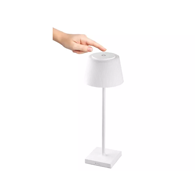 Galda lampa TRACER Pluto balta TRAOSW47233 LED regulējams spilgtums, balta apdare