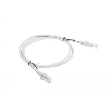 LANBERG Cat6 U/UTP RJ-45 tīkla kabelis PCU6-10CC-0100-S, 1 m, pelēks