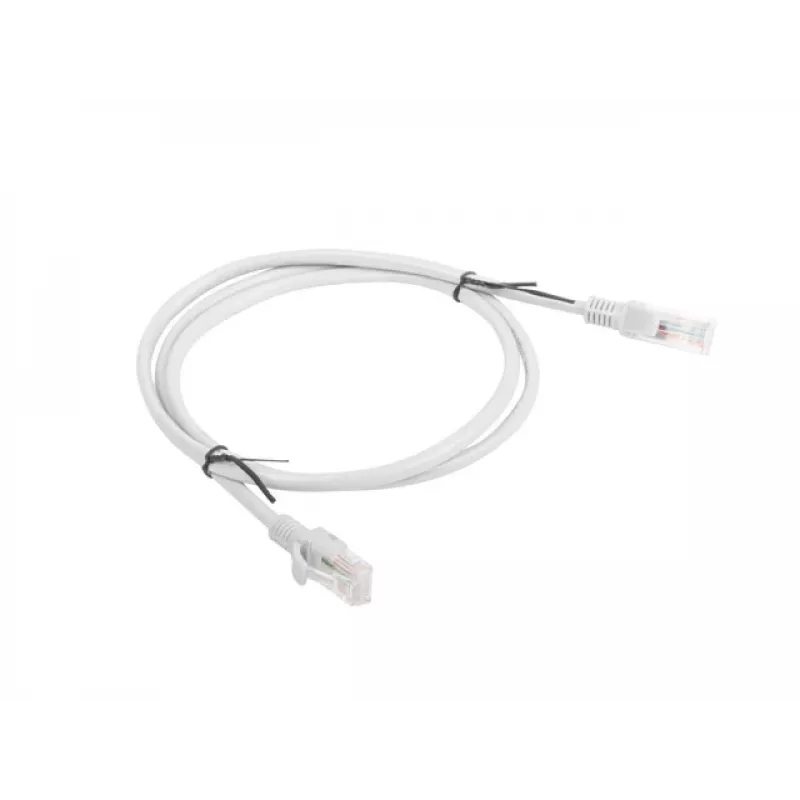LANBERG Cat6 U/UTP RJ-45 tīkla kabelis PCU6-10CC-0100-S, 1 m, pelēks