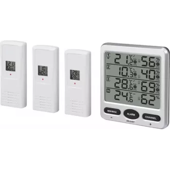 renkforce bezvadu termometrs/higrometrs TF0073 renkforce (TF0073)
