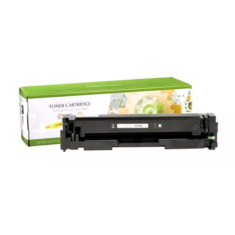 Saderīgs Static Control Hewlett-Packard CF400A / Canon CRG 045 melns, 1500 lpp.