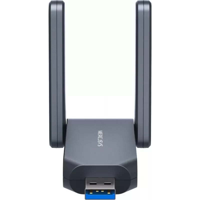 Bezvadu USB adapteris MERCUSYS MA37BEH — augstas pastiprināšanas Wi-Fi 7 (BE6500) USB-C/USB-A saderība