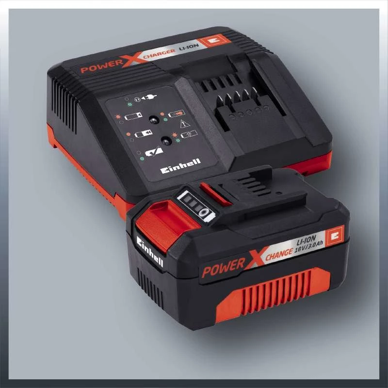 Einhell GE-LC 18 Li Kit 2400 RPM Melns, Red