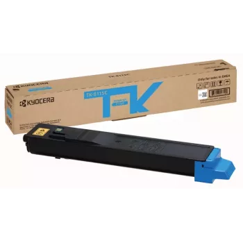 KYOCERA TK-8115C tonera kasetne 1 gab. oriģināla ciāna