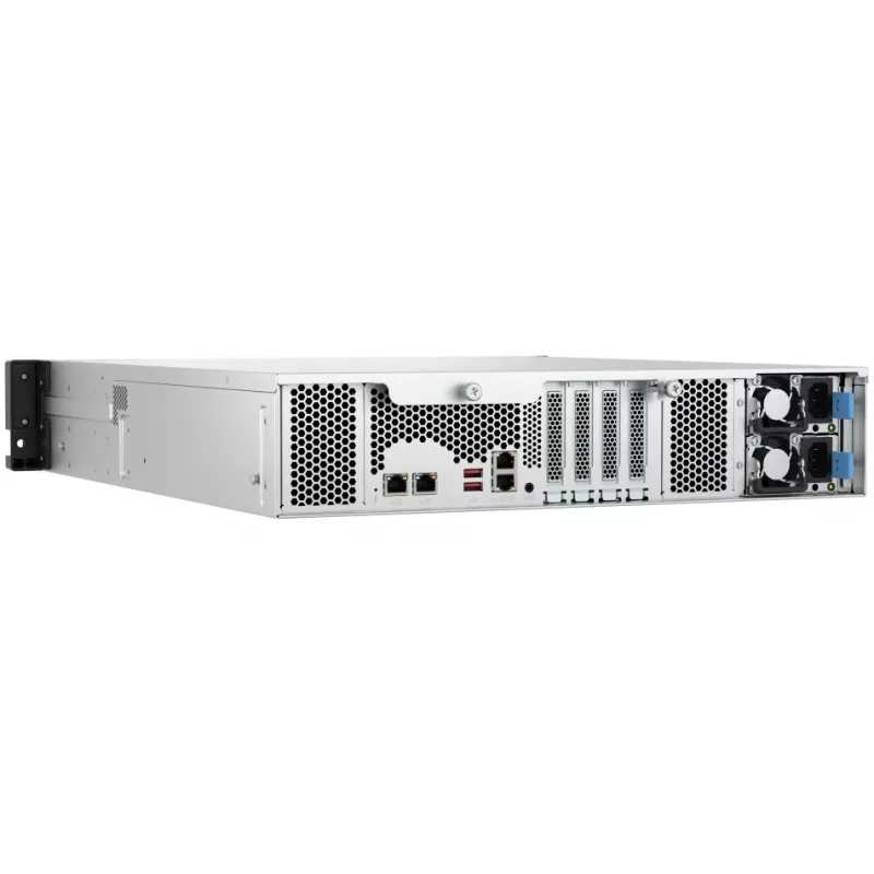 QNAP TS-H1277AXU-RP NAS Rack (2U) AMD Ryzen™ 5 16 GB DDR5 0 TB QuTS hero Melns